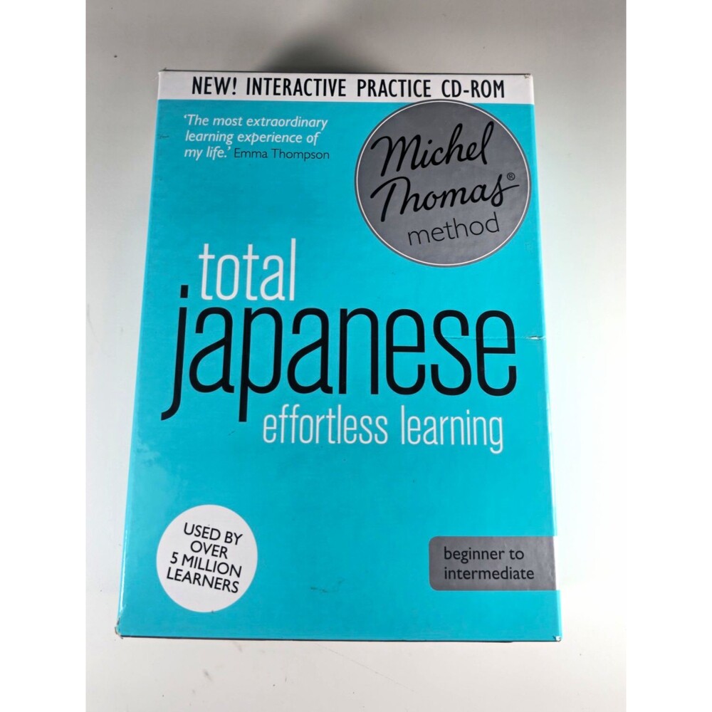 Michel Thomas Total Japanese Beginner-Intermediate Audio CD + CD-ROM